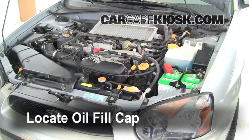 2007 Subaru Impreza 2.5i 2.5L 4 Cyl. Sedan Oil
